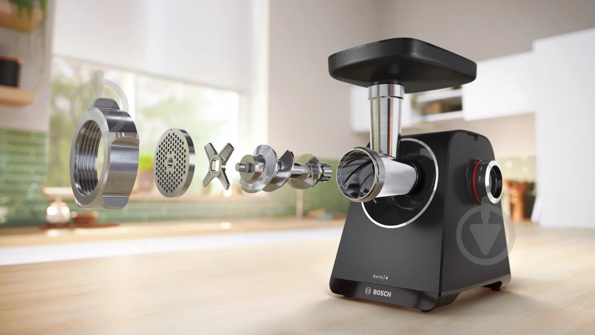 М'ясорубка Bosch MultiPower Серія 4 MFWS440B - фото 25