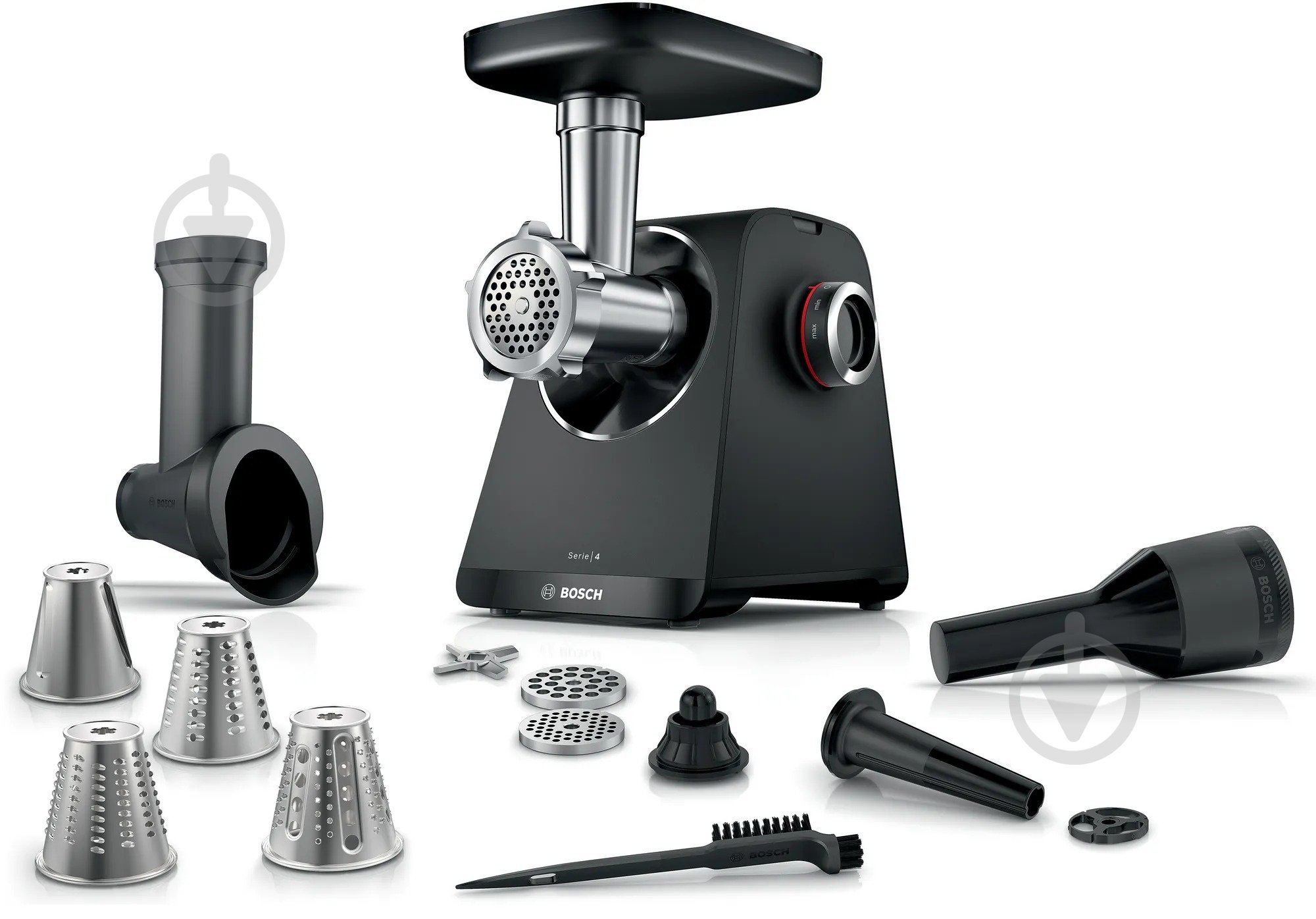 М'ясорубка Bosch MultiPower Серія 4 MFWS440B - фото 1