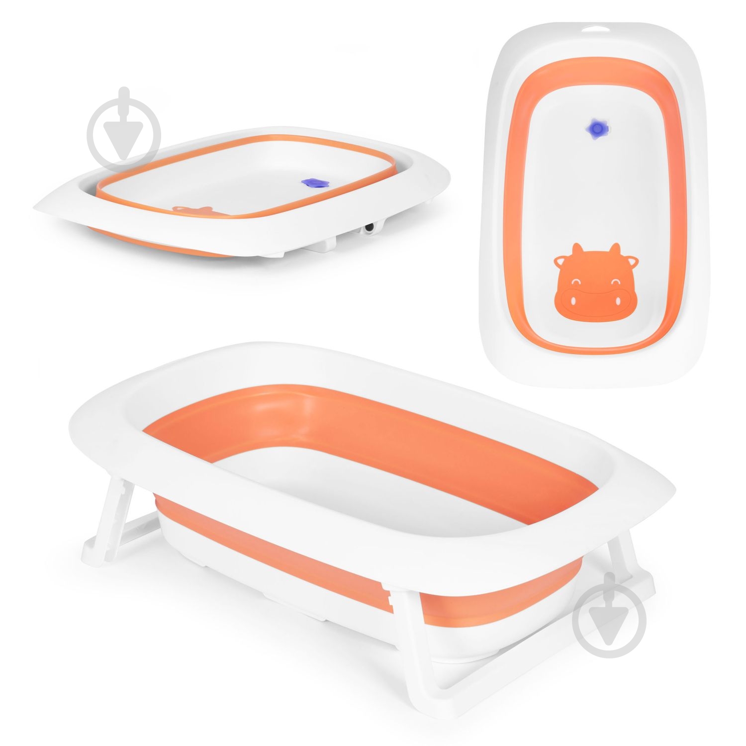 Дитяча ванночка EcoToys HA-B31 ORANGE - фото 2