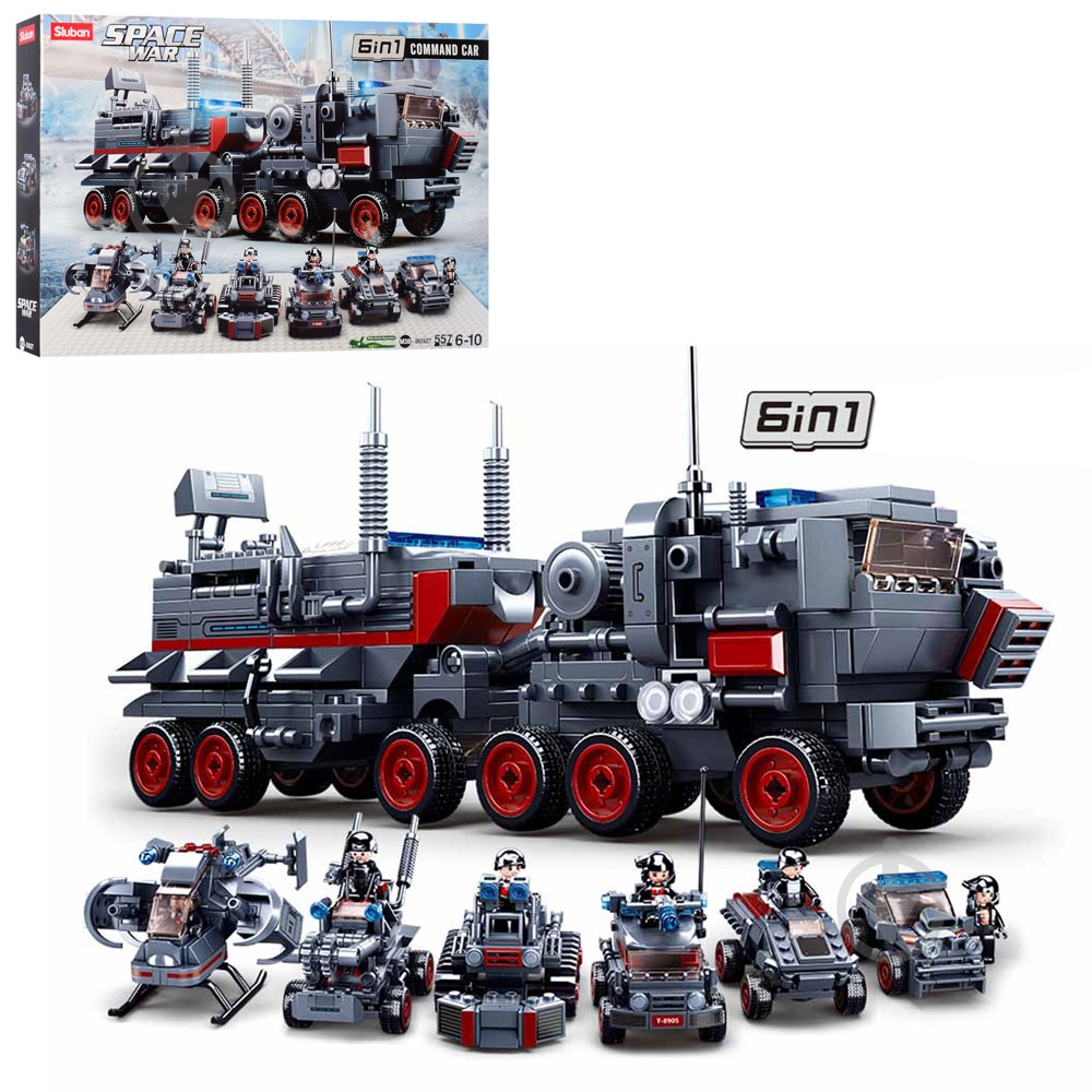 Конструктор Sluban Space War: Командная машина M38-B0927 - фото 2 Конструктор Sluban Space War: Командная машина M38-B0927 - фото 2