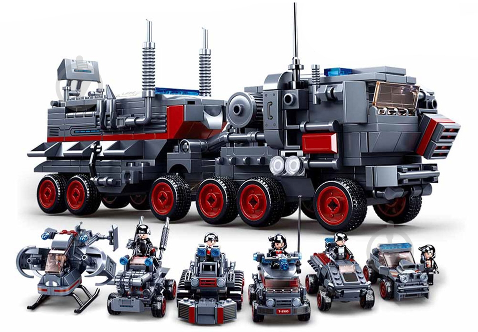 Конструктор Sluban Space War: Командная машина M38-B0927 - фото 1 Конструктор Sluban Space War: Командная машина M38-B0927 - фото 1