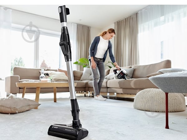 Пылесос аккумуляторный Bosch Unlimited 7 ProHygienic Aqua BCS71HYG2 white - фото 12