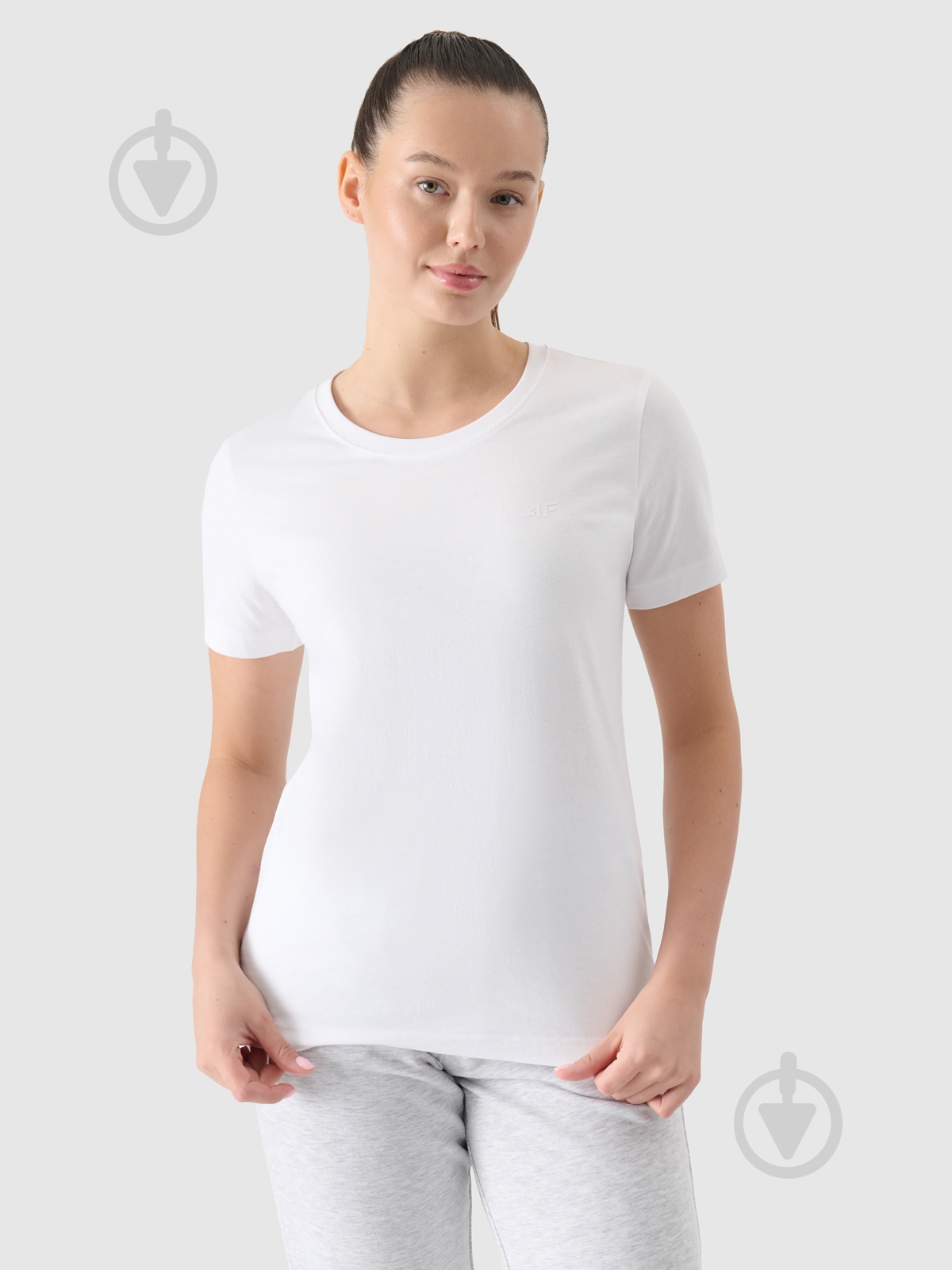 Футболка 4F 4FWMM00TTSHF2356-10S р.XL белый - фото 1 Футболка 4F 4FWMM00TTSHF2356-10S р.XL белый - фото 1