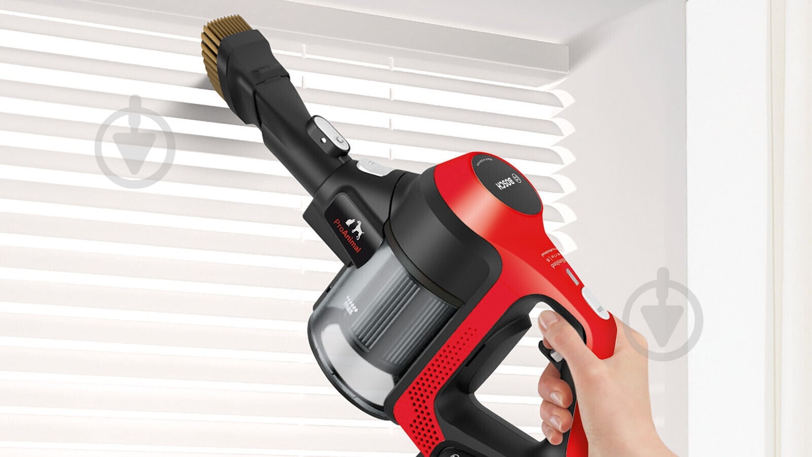 Пылесос аккумуляторный Bosch BCS61PET red - фото 10 Пылесос аккумуляторный Bosch BCS61PET red - фото 10