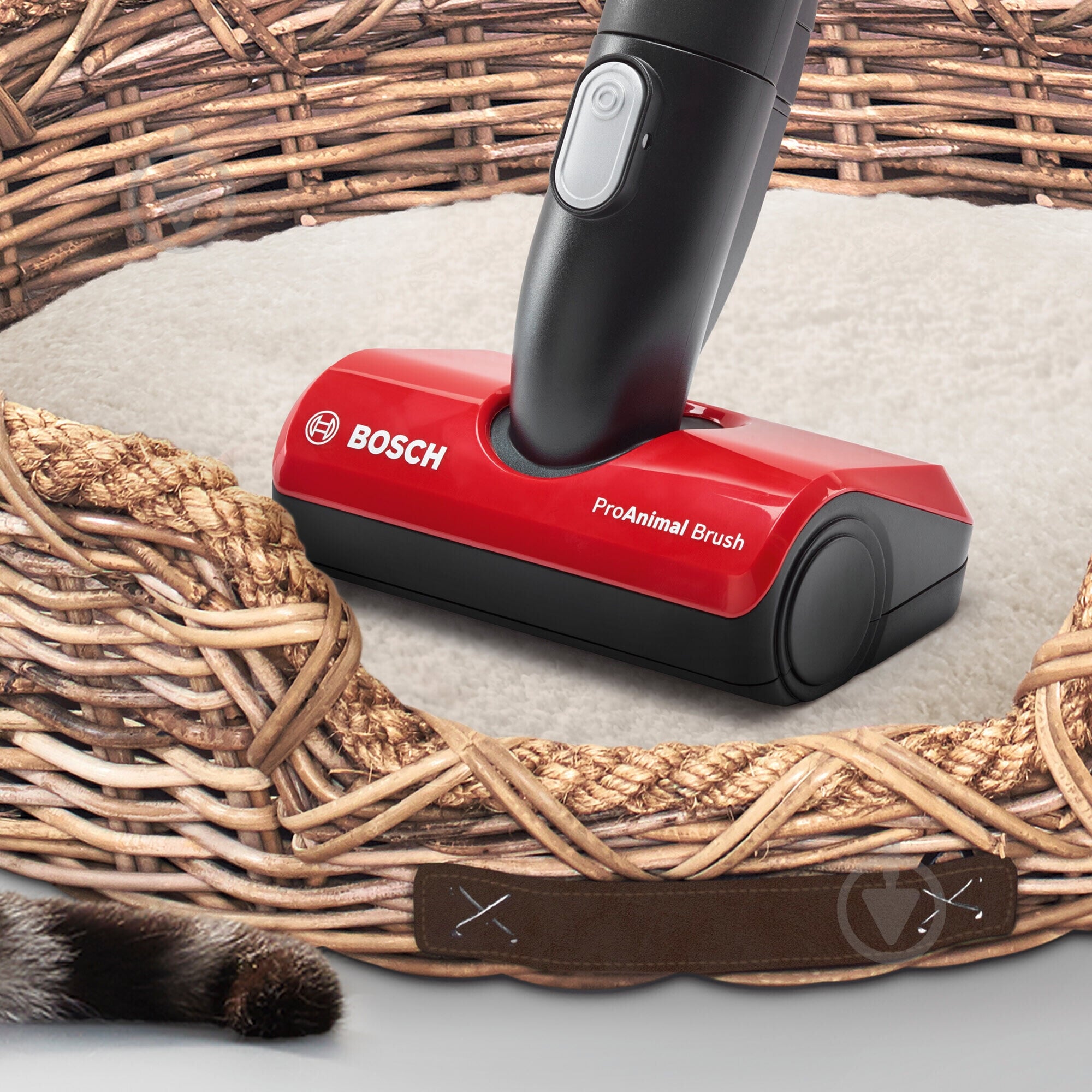 Пылесос аккумуляторный Bosch BCS61PET red - фото 5 Пылесос аккумуляторный Bosch BCS61PET red - фото 5