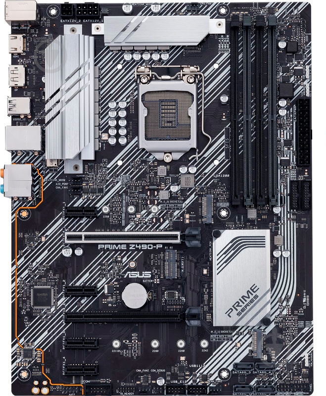 Материнська плата Asus PRIME Z490-P (Socket 1200, Intel Z490, ATX) - фото 2
