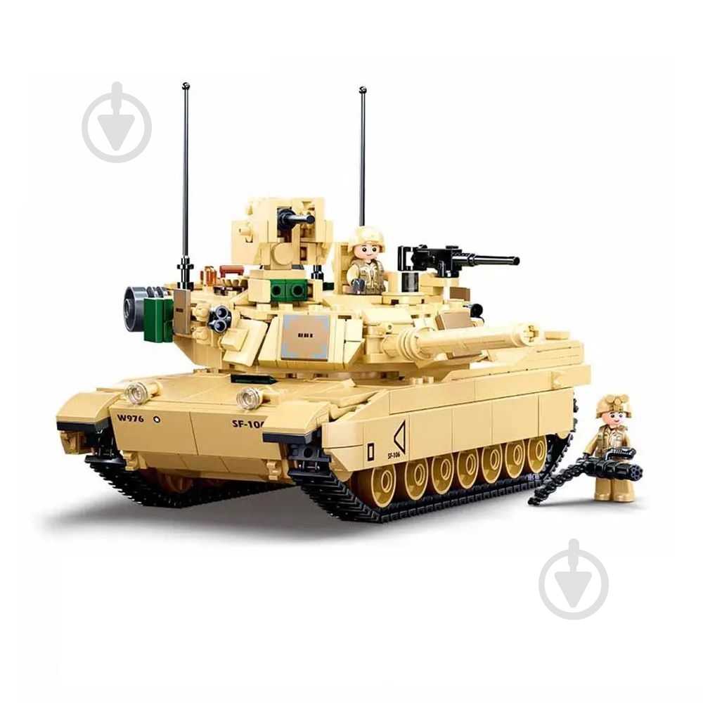 Конструктор Sluban Model Bricks: Танк M38-B0892 - фото 2