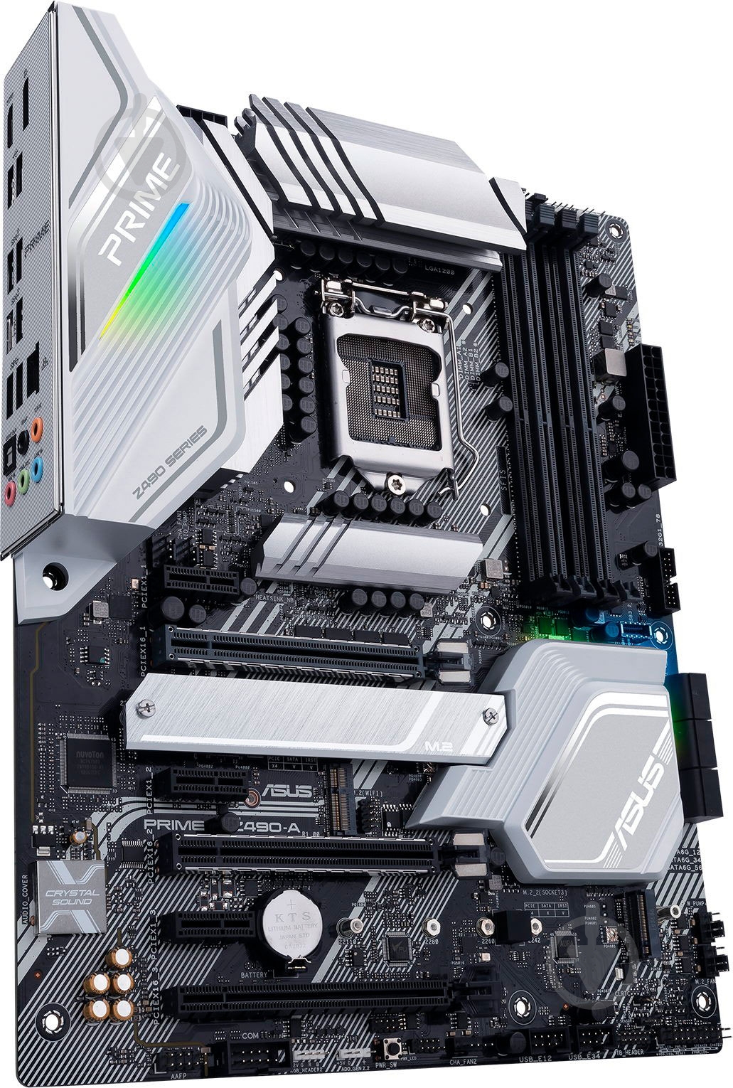 Материнская плата Asus PRIME Z490-A (Socket 1200, Intel Z490, ATX) - фото 1