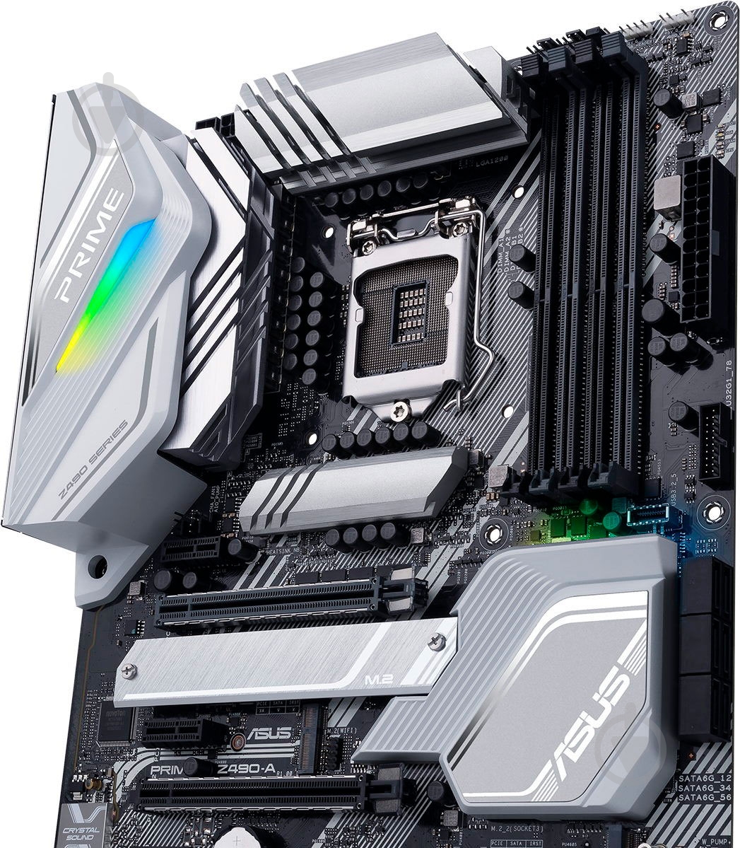 Материнская плата Asus PRIME Z490-A (Socket 1200, Intel Z490, ATX) - фото 3