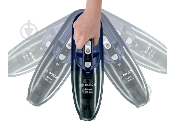 Пылесос аккумуляторный Bosch BHN20L black - фото 6