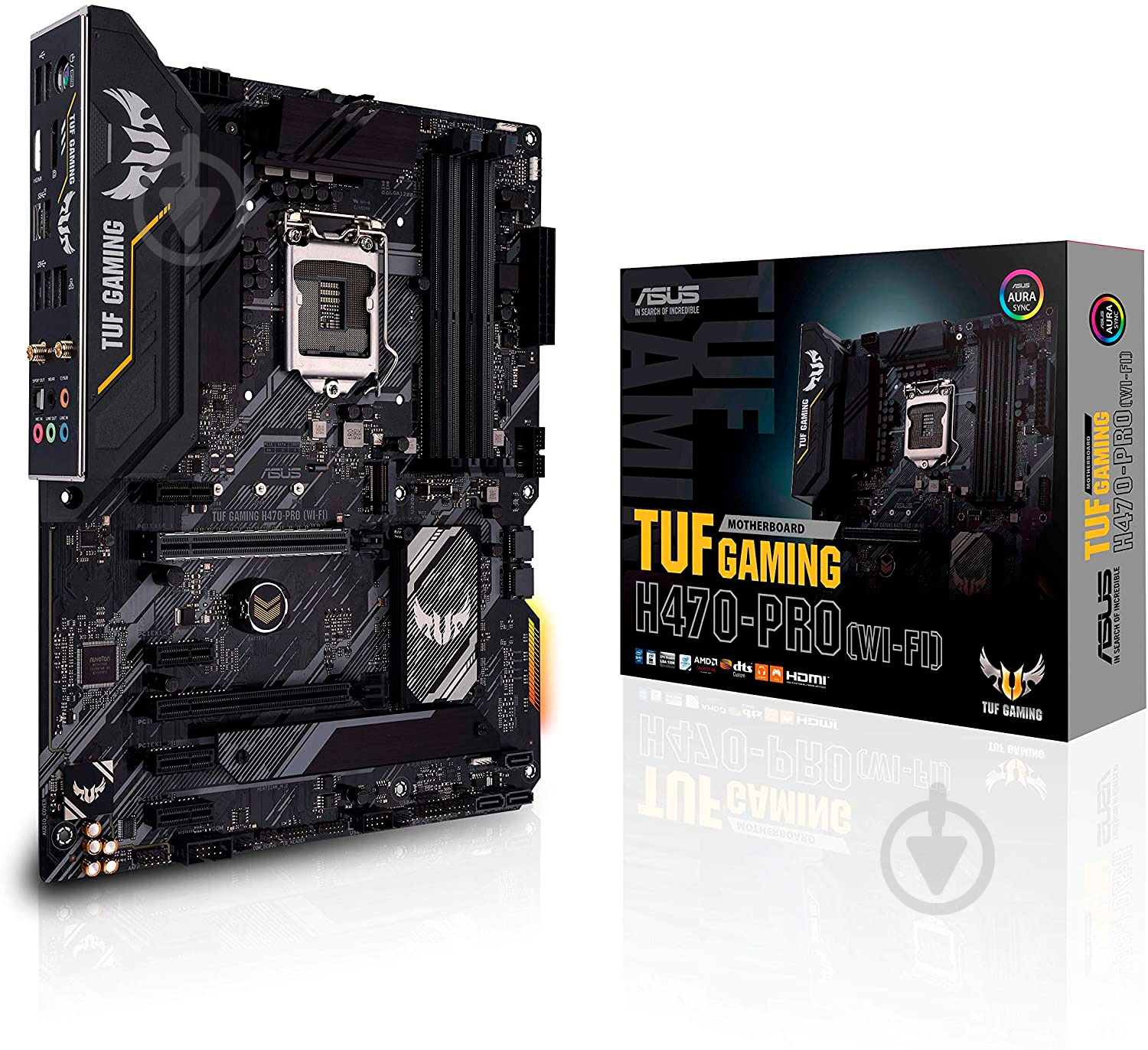 Материнська плата Asus TUF GAMING H470-PRO (Socket 1200, Intel H470, ATX) - фото 8