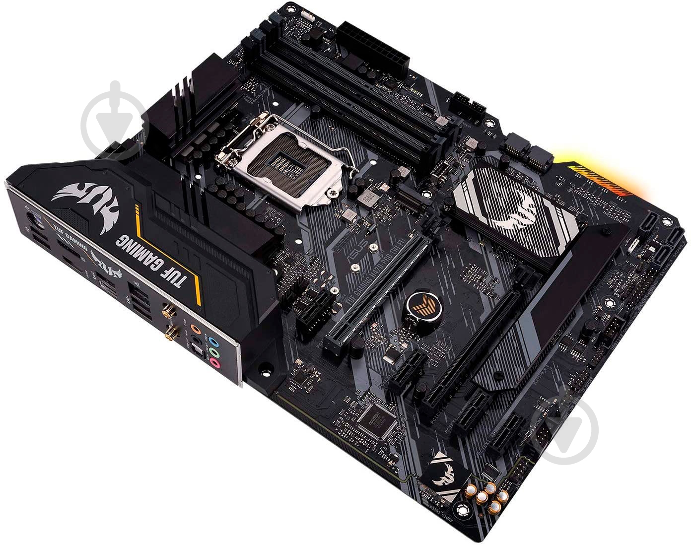 Материнська плата Asus TUF GAMING H470-PRO (Socket 1200, Intel H470, ATX) - фото 1