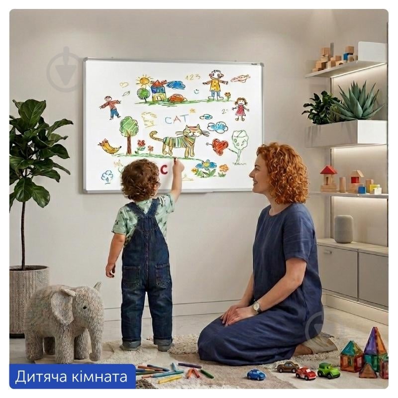 Доска сухостираемая Axent 9612-A 60х90 см - фото 8