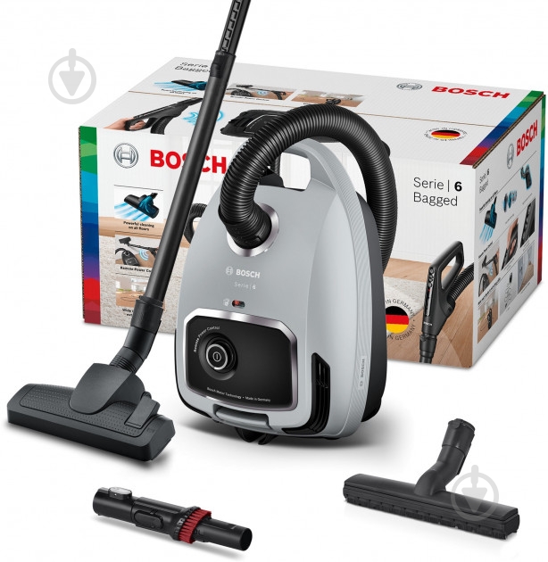Пылесос Bosch BGB6X330 grey - фото 3