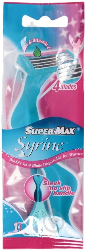 Бритва Super-Max Syrine 1 шт. - фото 1
