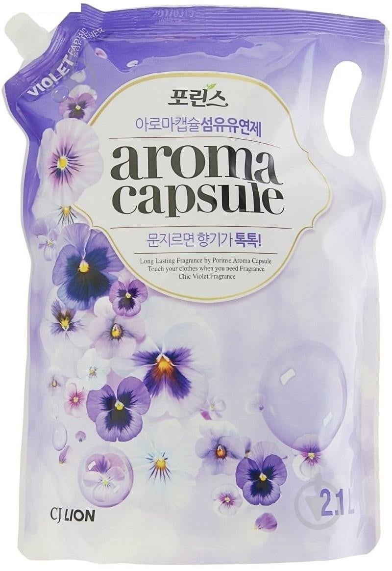Кондиціонер-ополіскувач LION KOREA Аroma Сapsule Violet 2,1 л - фото 1