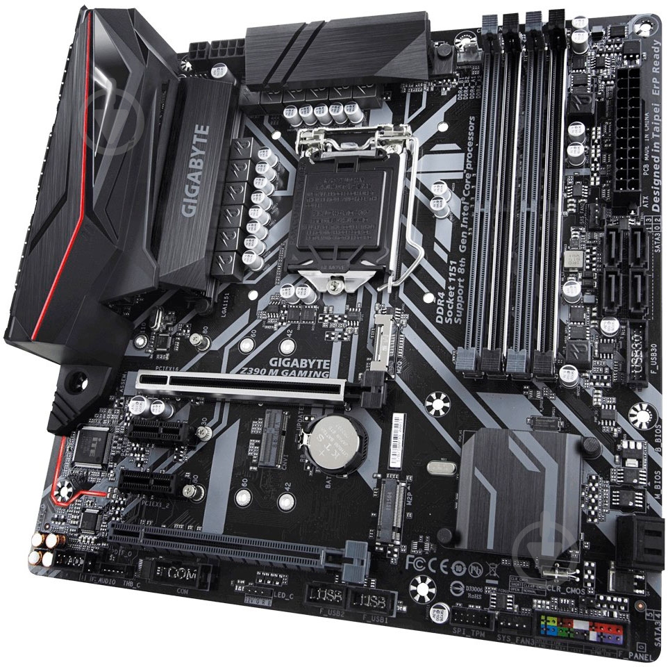Материнская плата Gigabyte Z390 M GAMING (Socket 1151, Intel Z390, mirco ATX) - фото 3
