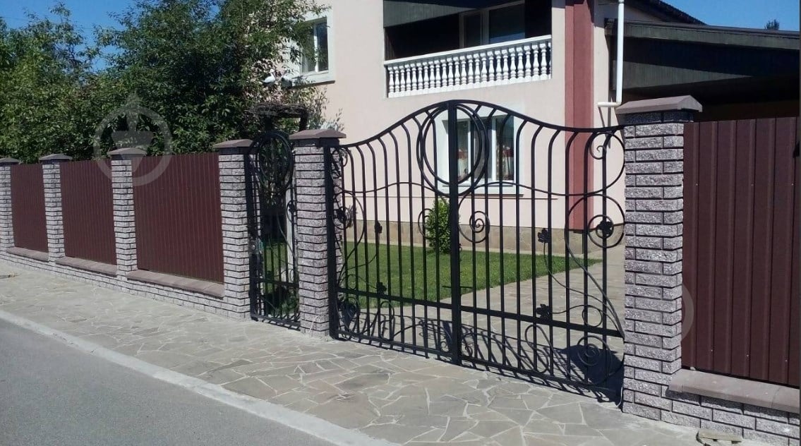 Калитка Виноград 1950х1000 мм - фото 2