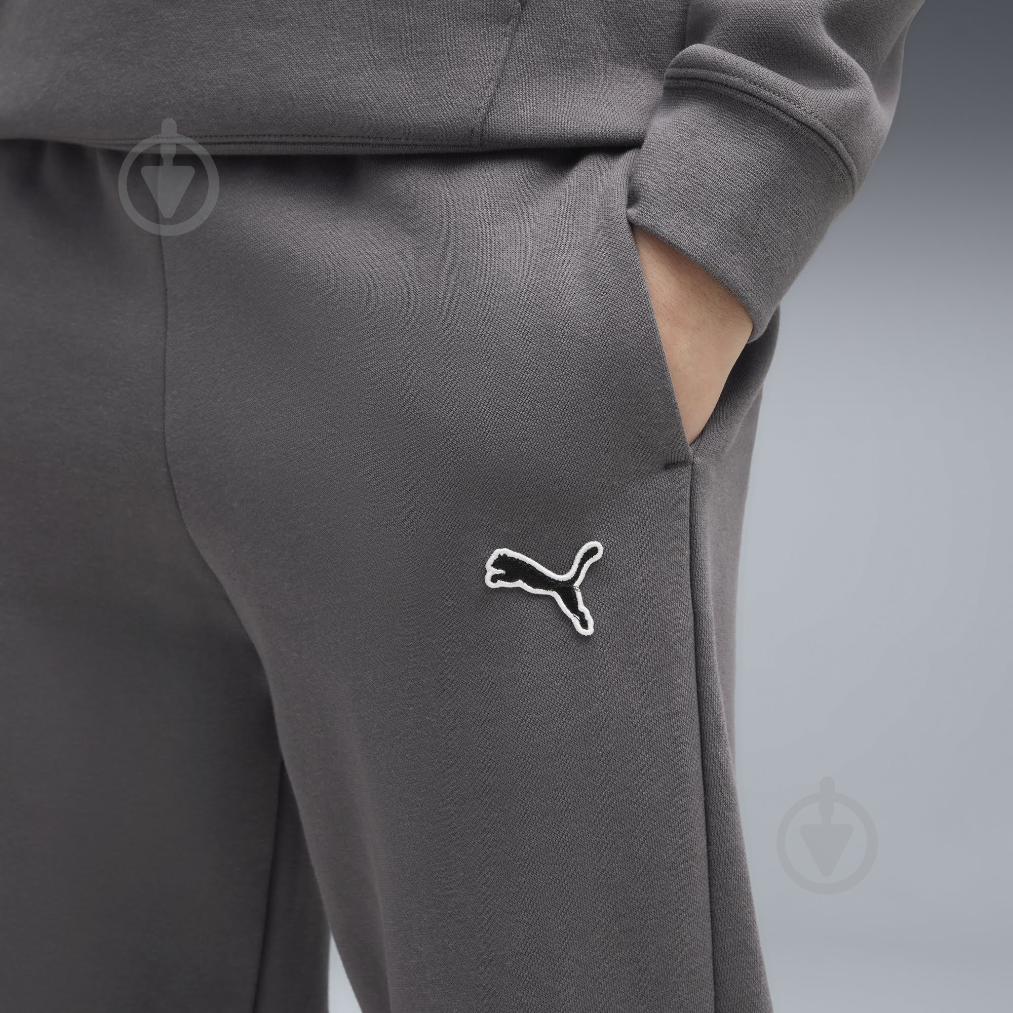 Брюки Puma ESS ELEVATED Sweatpants FL 69470234 р. 128 серый - фото 4 Брюки Puma ESS ELEVATED Sweatpants FL 69470234 р. 128 серый - фото 4