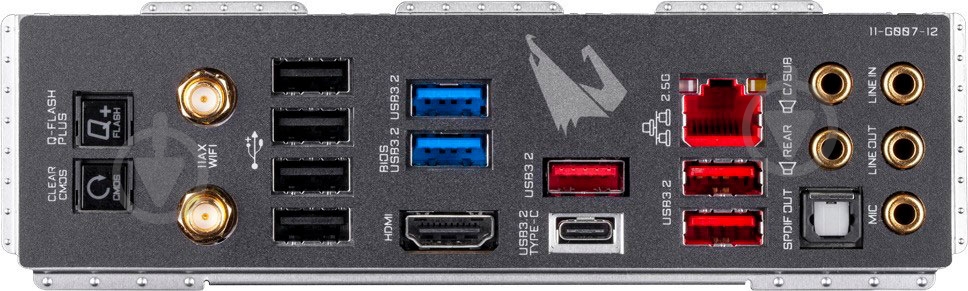 Материнская плата Gigabyte Z490 AORUS MASTER (Socket 1200, Intel Z490, ATX) - фото 4 Материнская плата Gigabyte Z490 AORUS MASTER (Socket 1200, Intel Z490, ATX) - фото 4
