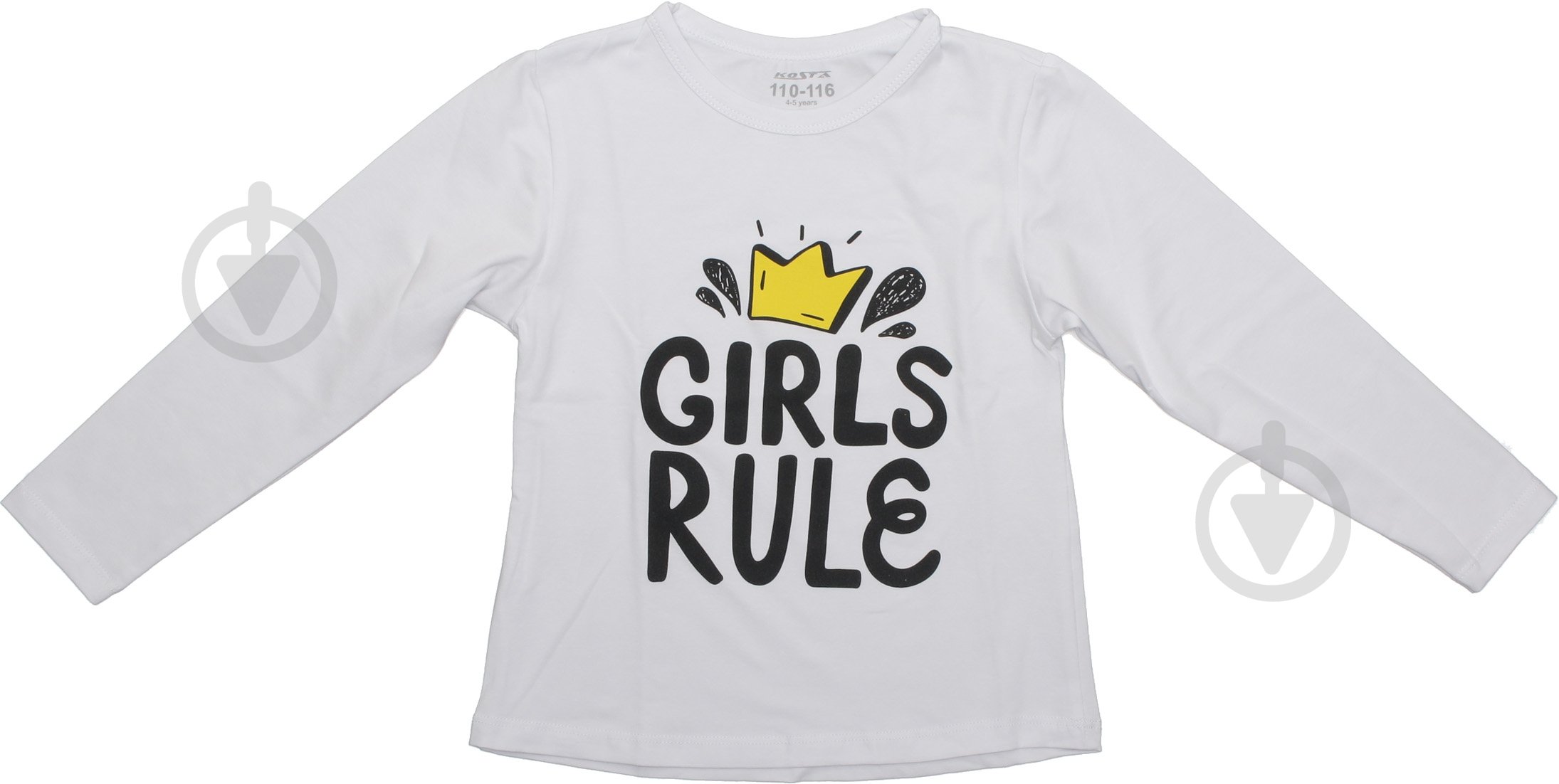 Джемпер для девочки KOSTA 0057-8 р.146 белый с рисунком - фото 2