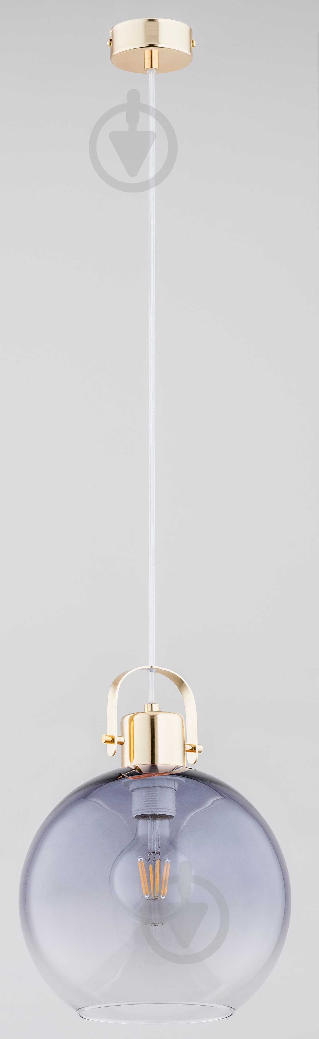 Підвіс ALFA Haze 1x60 Вт E27 сірий 60786 - фото 1