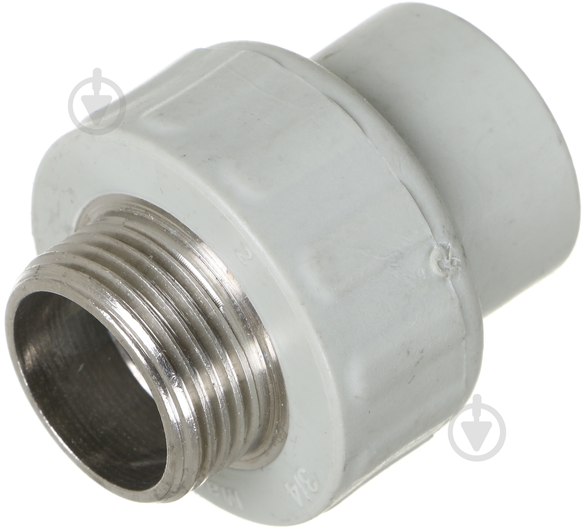 Муфта внутренняя KAS с наружной резьбой d20x3/4 - фото 1 Муфта внутренняя KAS с наружной резьбой d20x3/4 - фото 1