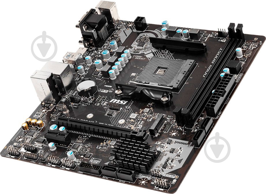 Материнская плата MSI A320M-A PRO M2 (Socket AM4, AMD A320, mirco ATX) - фото 1
