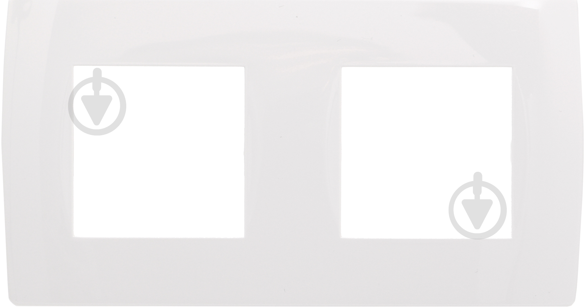 Рамка модульная TEM MODUL 2x2M горизонтальная белый 4324555 - фото 1 Рамка модульная TEM MODUL 2x2M горизонтальная белый 4324555 - фото 1