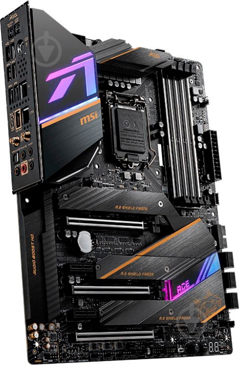 Материнская плата MSI MEG Z490 ACE (Socket 1200, Intel Z490, ATX) - фото 1 Материнская плата MSI MEG Z490 ACE (Socket 1200, Intel Z490, ATX) - фото 1