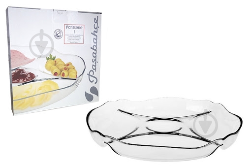 Блюдо кругле Pasabahce Basic 30,2х4,2 см 10473 - фото 1