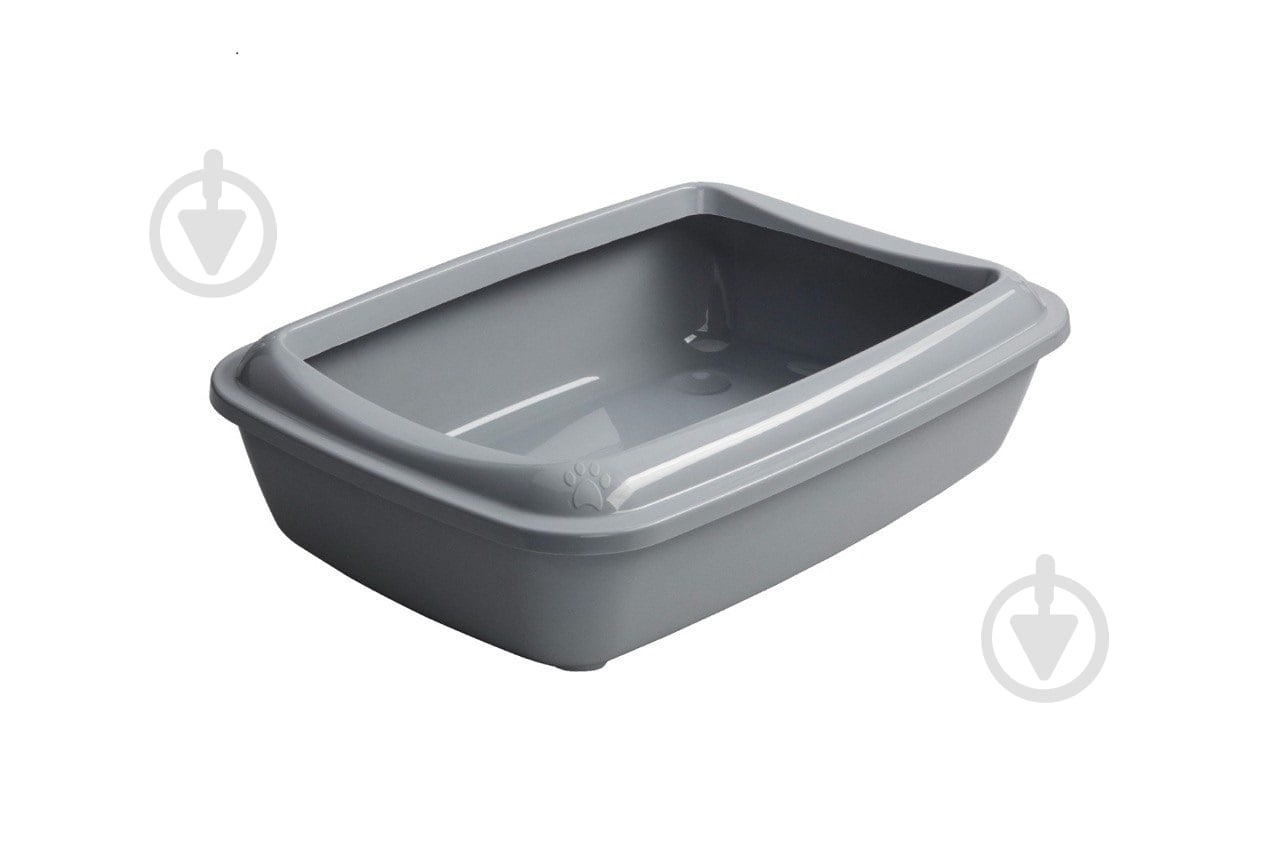 Туалет AnimAll з лопаткою сірий 50х37х13,5 см CNR-106 - фото 1 Туалет AnimAll з лопаткою сірий 50х37х13,5 см CNR-106 - фото 1