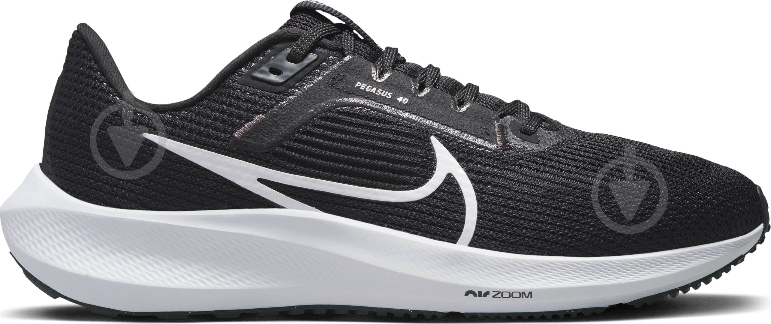 Кроссовки женские Nike AIRZOOM PEGASUS 40 DV3854-001 р.38,5 черные - фото 1