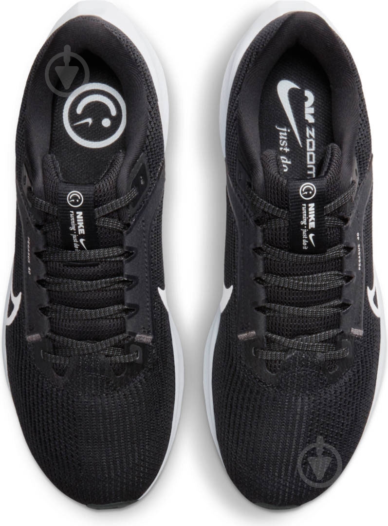Кроссовки женские Nike AIRZOOM PEGASUS 40 DV3854-001 р.38,5 черные - фото 6