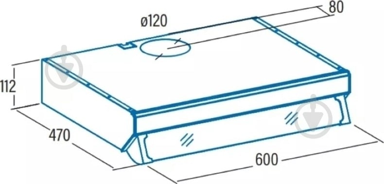 Вытяжка Cata F 2060 wh 2011012 - фото 2 Вытяжка Cata F 2060 wh 2011012 - фото 2