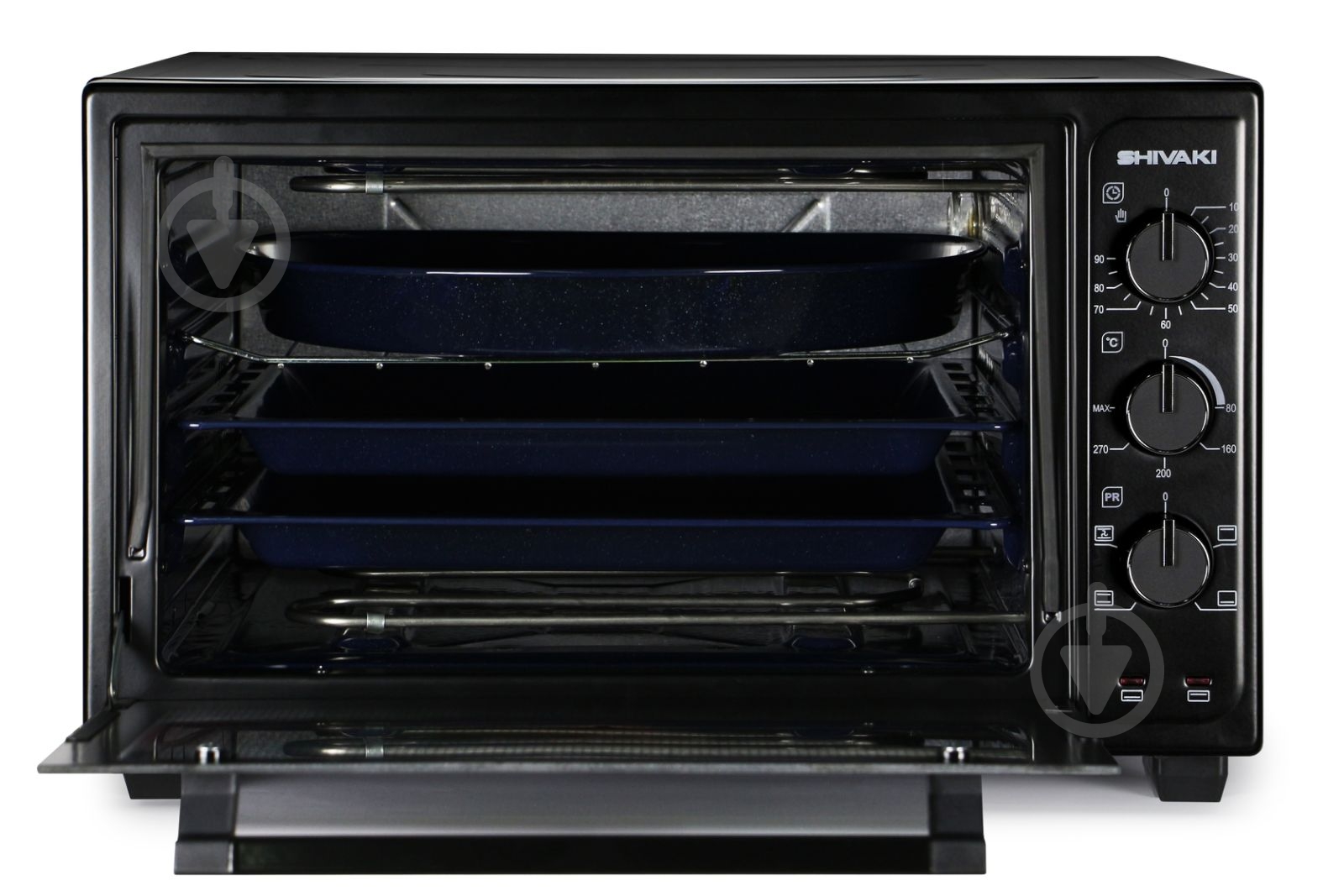 Електрична піч Shivaki MD 3618 L BLACK-BLACK - фото 2