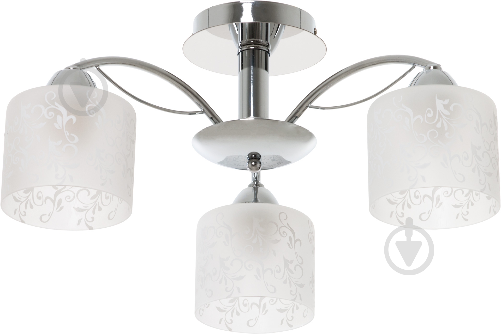 Люстра стельова Accento lighting Bolero 3xE27 хром ALDW-MX42710-3 - фото 1