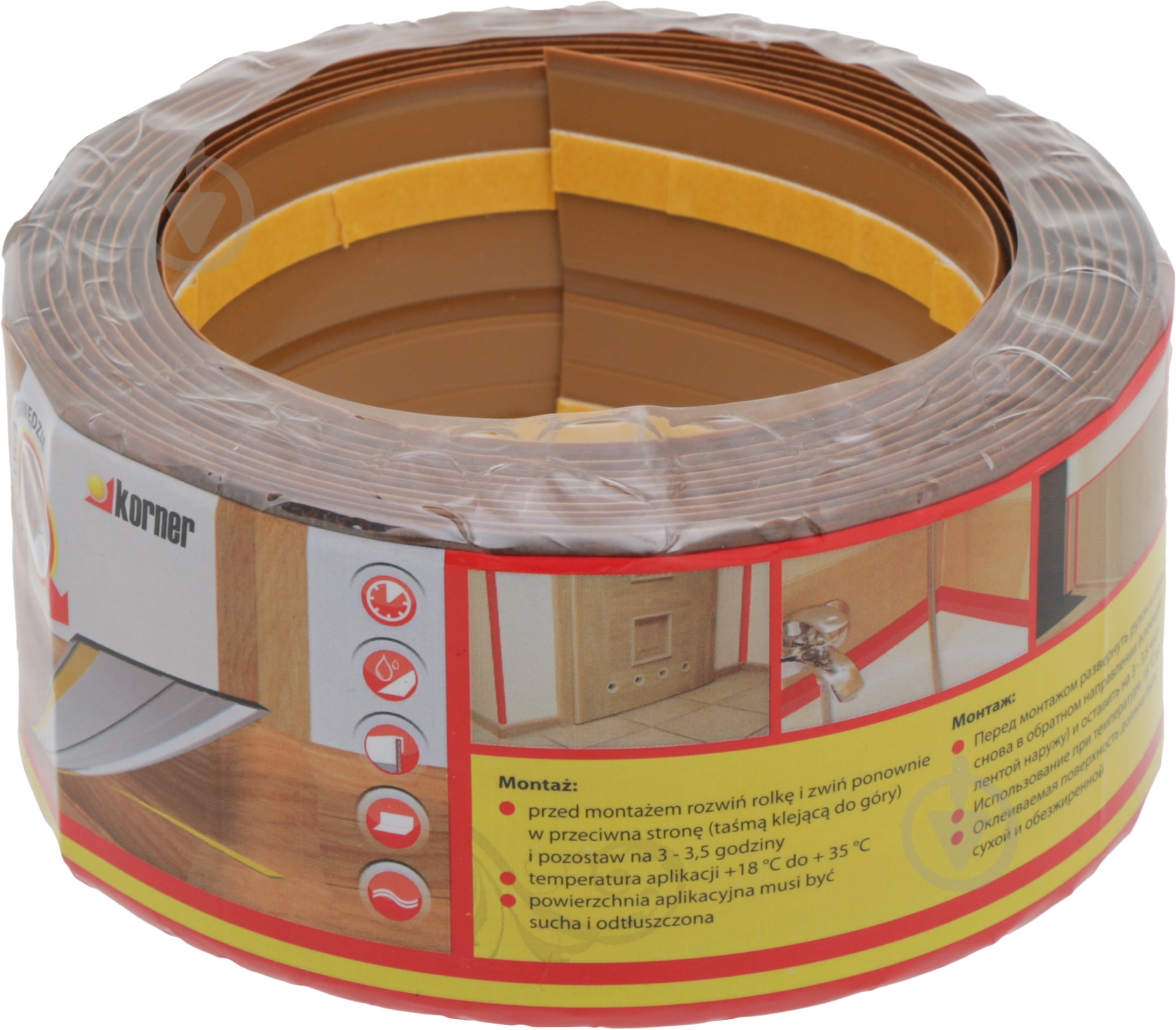 Полоса универсальная KORNERFLEX дуб 1x50x3000 мм - фото 1