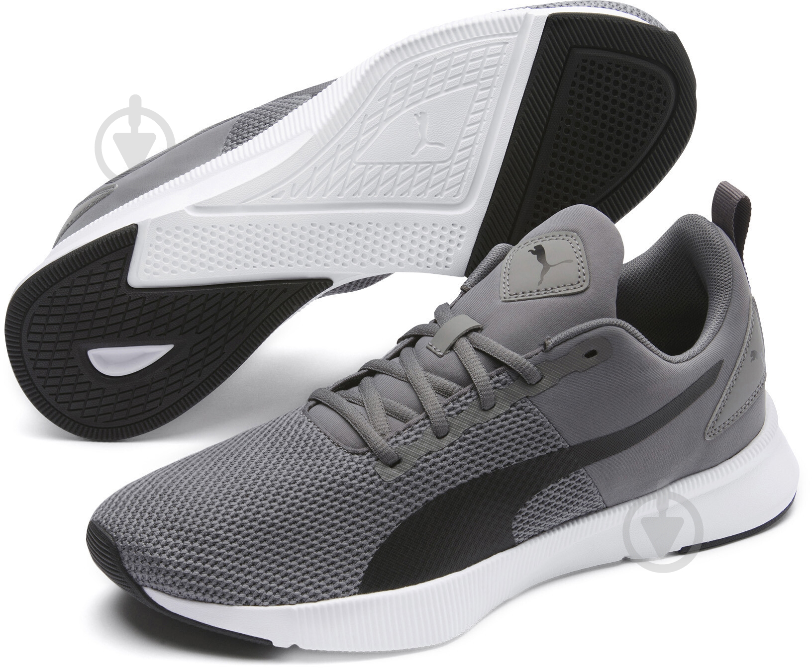 Кроссовки мужские демисезонные Puma FLYER RUNNER 19225703 р.46 серые - фото 3