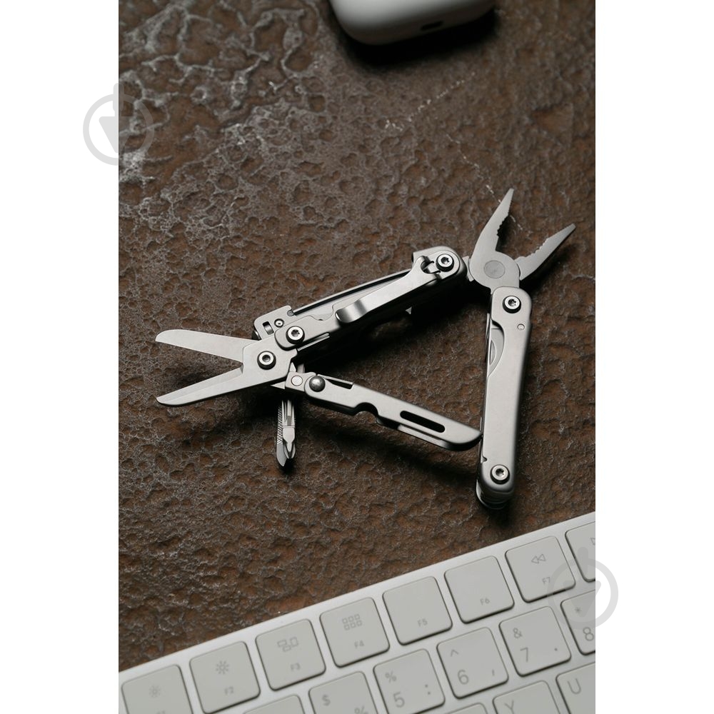 Мультитул Roxon мини M2 с переменными битами, серый - фото 3