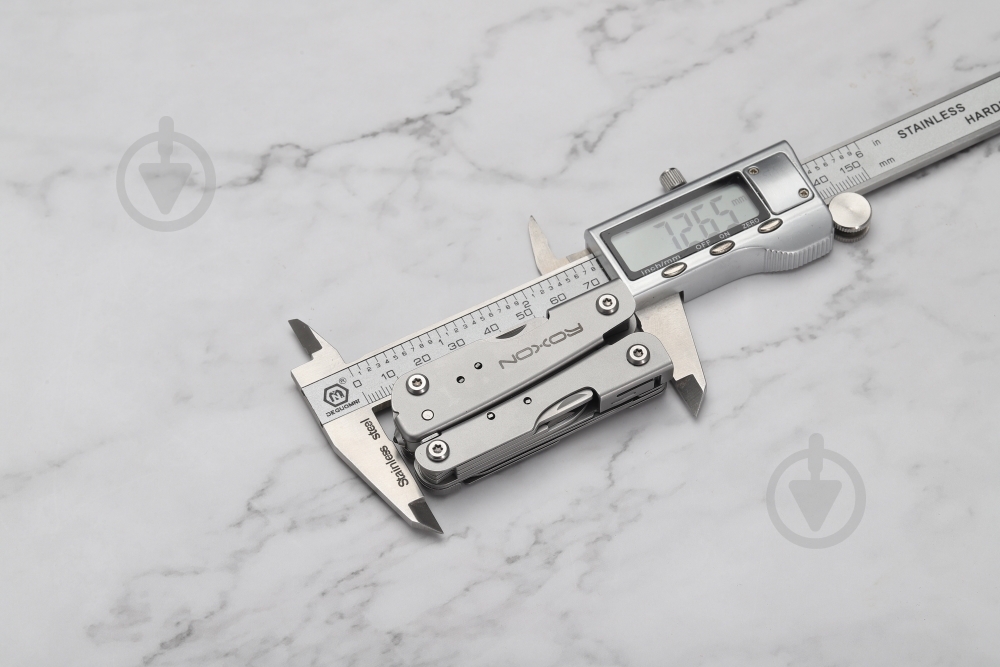 Мультитул Roxon мини M2 с переменными битами, серый - фото 8