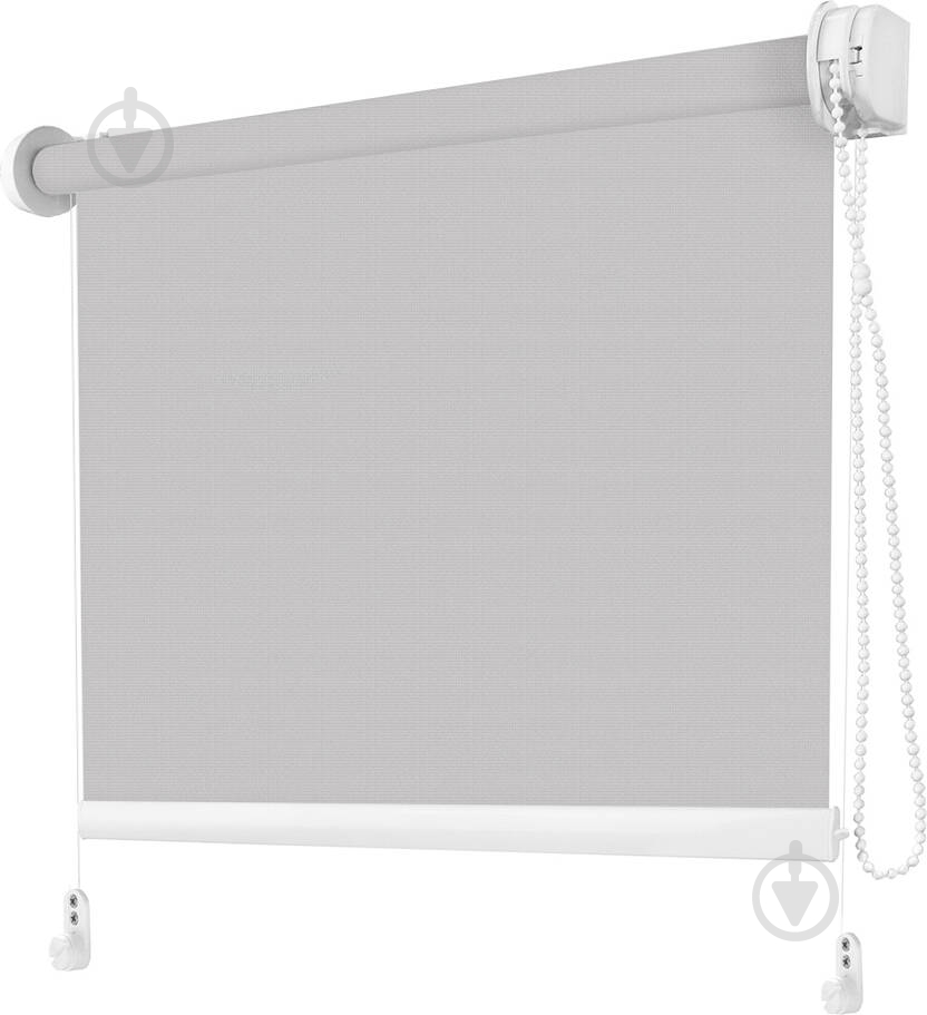 Ролета мини Rollotex струна RIMINI ICE 96x150 см серая - фото 1