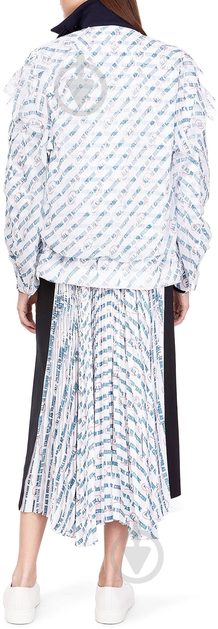 Ветровка женская демисезонная 3574 03574-9G1 белая - фото 4 Ветровка женская демисезонная 3574 03574-9G1 белая - фото 4