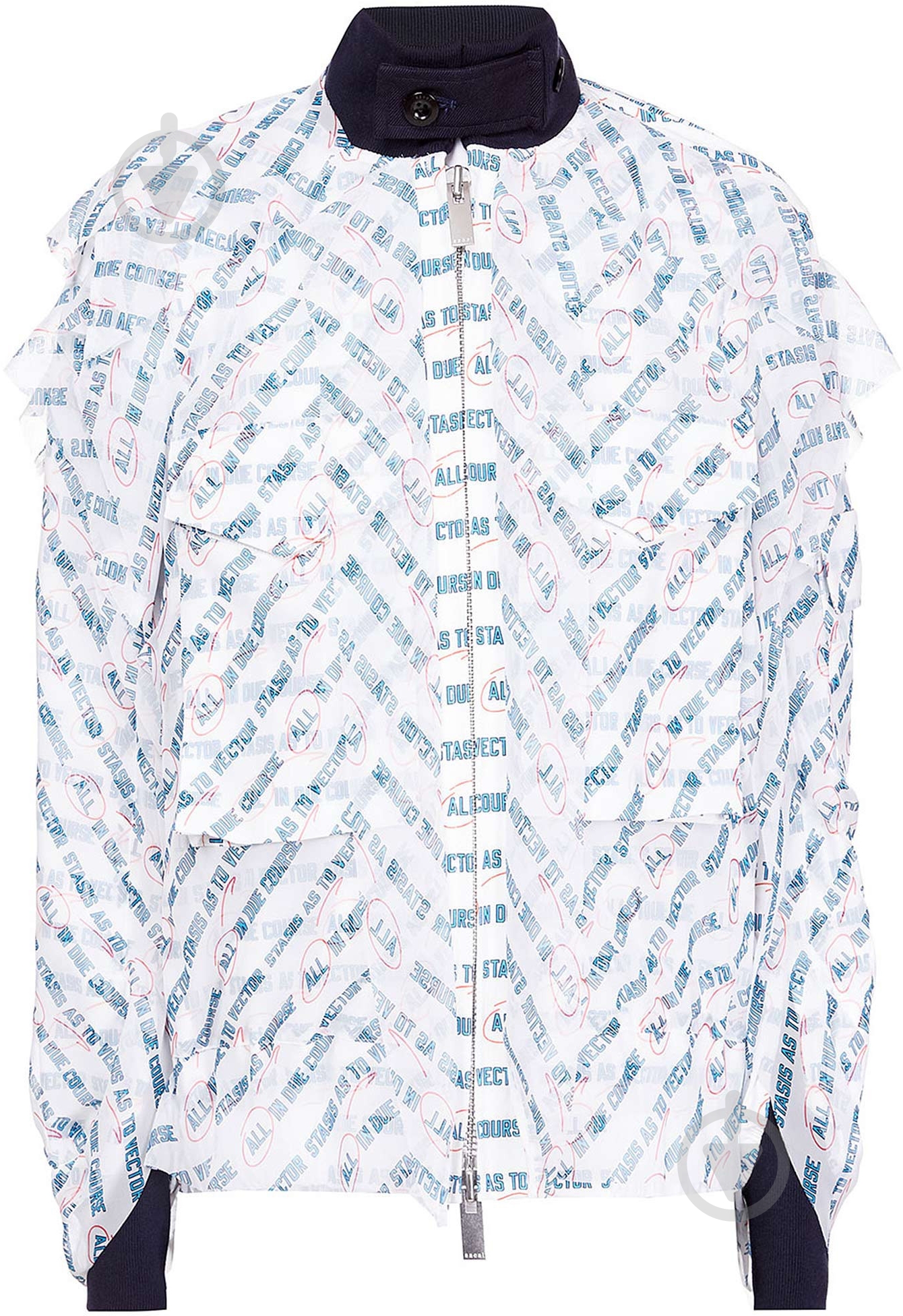 Ветровка женская демисезонная 3574 03574-9G1 белая - фото 7 Ветровка женская демисезонная 3574 03574-9G1 белая - фото 7