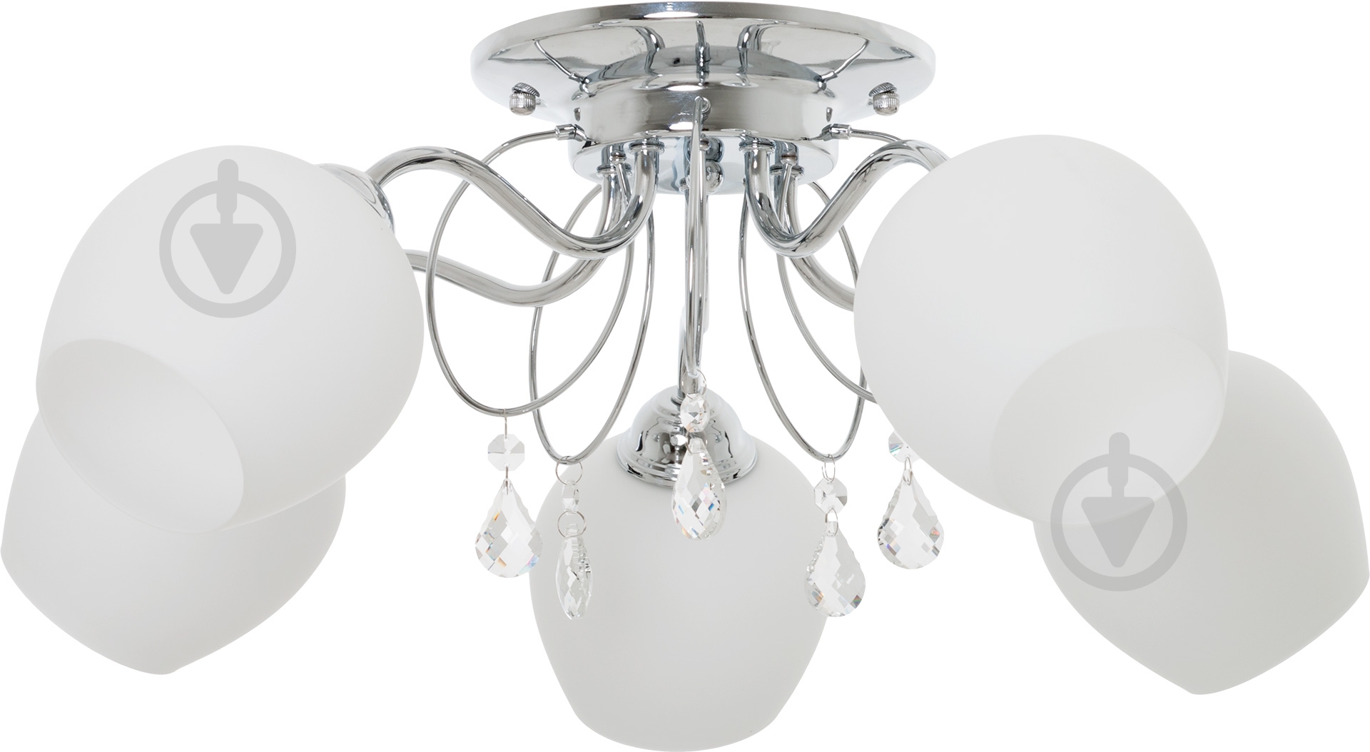 Люстра потолочная Accento lighting Gekata 5xE27 хром ALSQ-MD37967/5 - фото 2