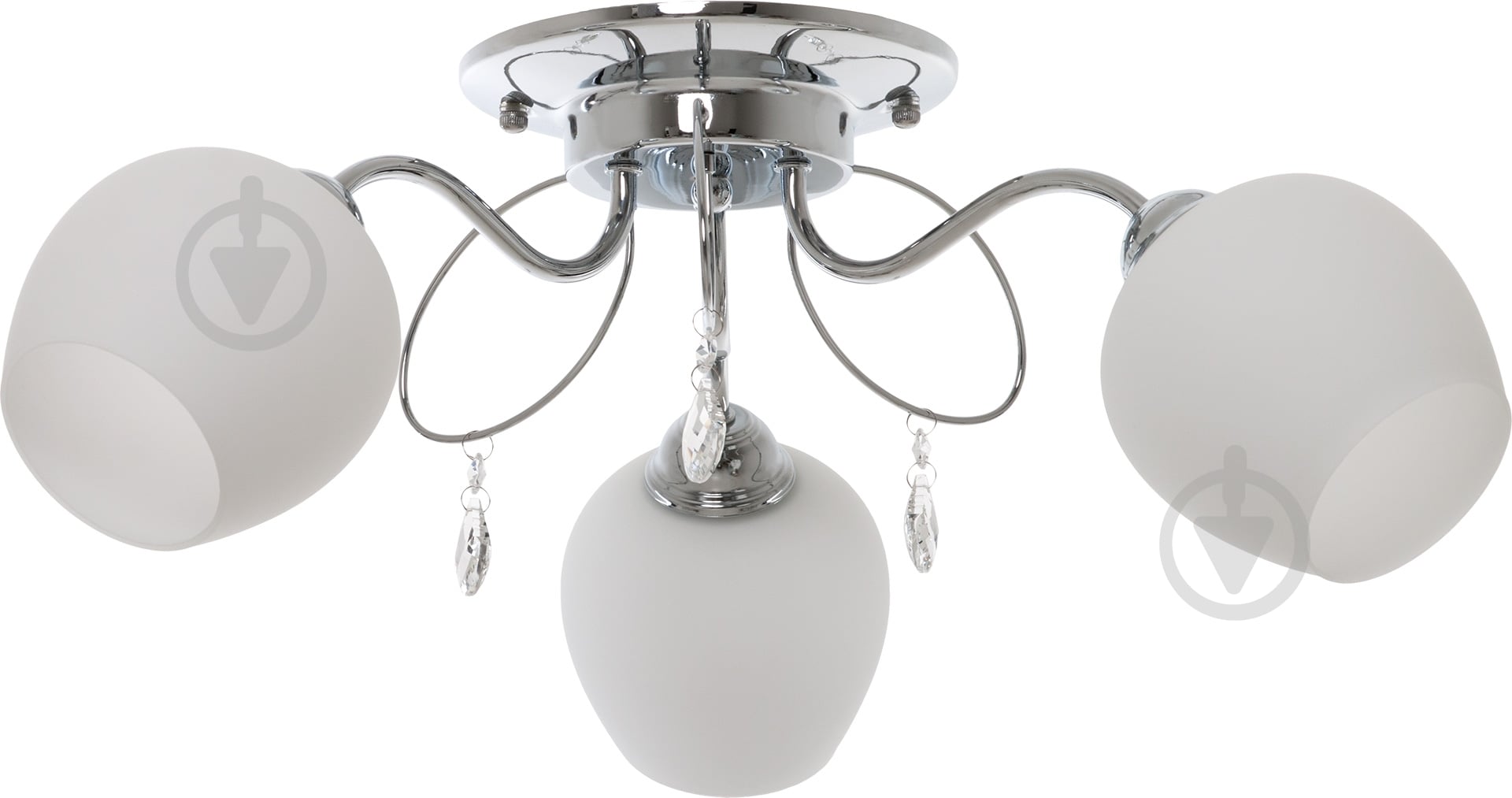 Люстра потолочная Accento lighting Gekata 3xE27 хром ALSQ-MD37967/3 - фото 1