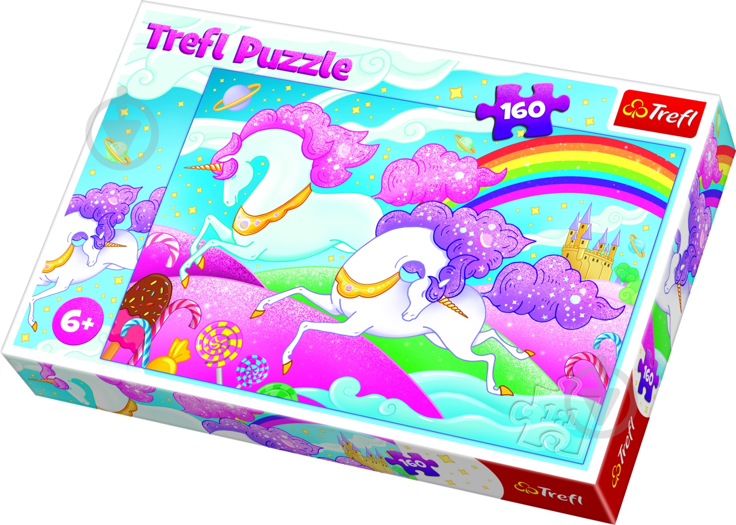 Пазли Trefl Скачуть єдинороги 6335788 - фото 2