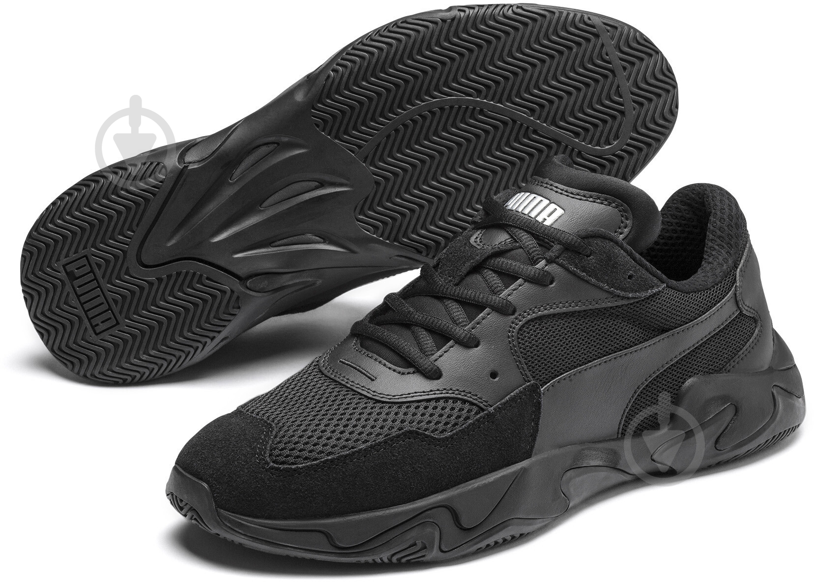 Кросівки чоловічі демісезонні Puma STORM ORIGIN 36977002 р.45 чорні - фото 3 Кросівки чоловічі демісезонні Puma STORM ORIGIN 36977002 р.45 чорні - фото 3