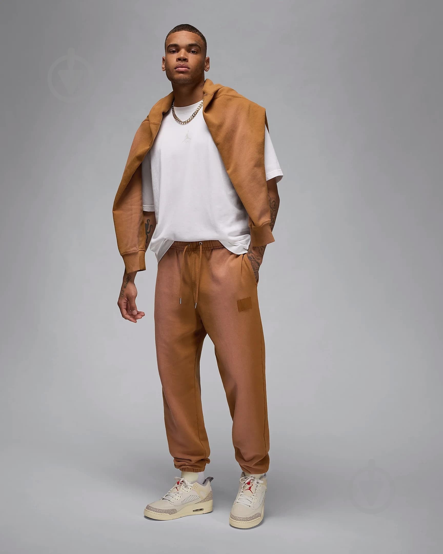 ᐉ Штани Jordan M J FLIGHT WASH FLC PANT FV7253-228 р. S