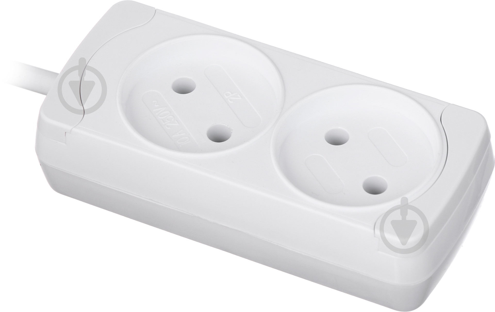 Подовжувач Gunsan без заземлення 2 гн. білий 5 м - фото 2 Подовжувач Gunsan без заземлення 2 гн. білий 5 м - фото 2